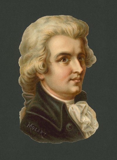 Wolfgang Amadeus Mozart door European School